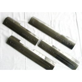 Накладки на пороги верхние Kia Sorento 2017